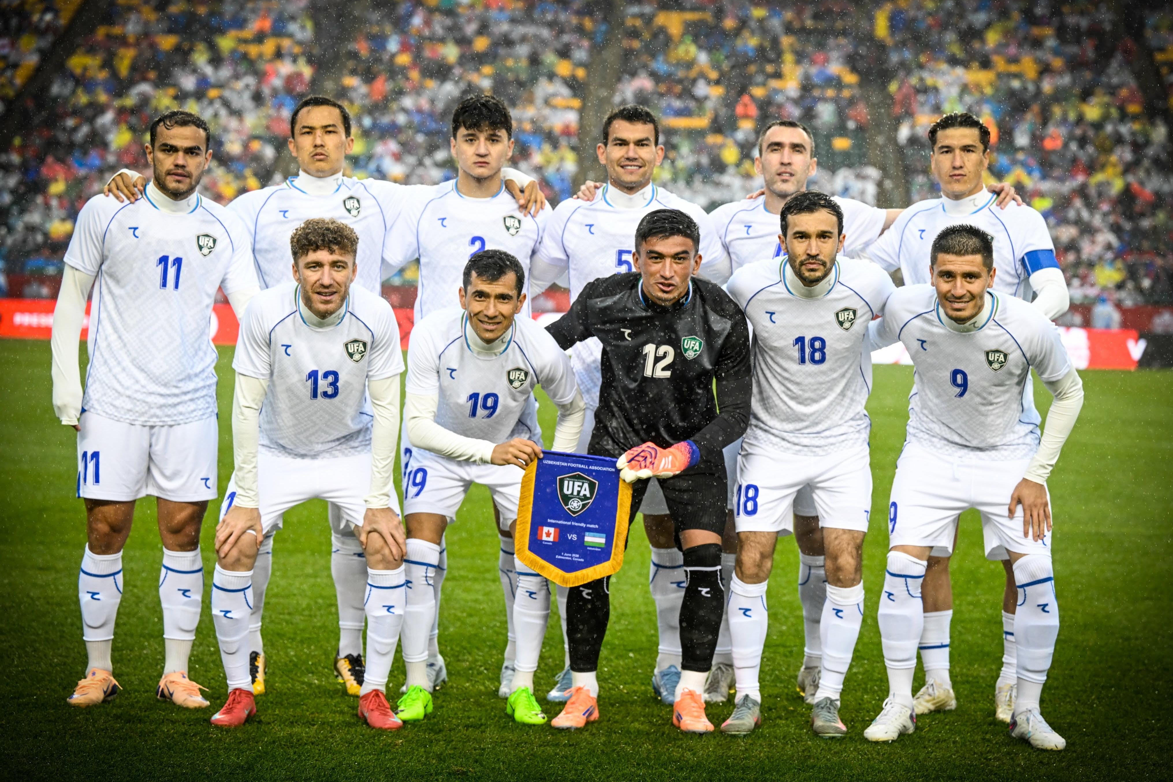 Seleção do Uzbequistão (Facebook/UFA)