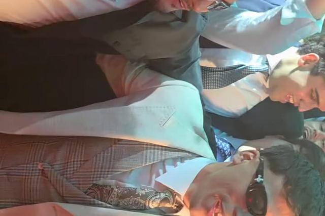 A euforia de Gabri Veiga no dia em que deu o nó com Carla Leins
