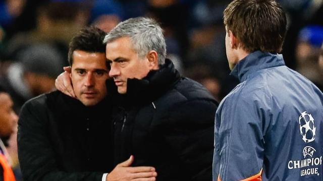 Mourinho e Marco Silva