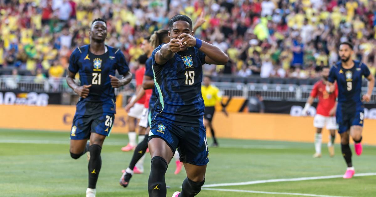 Brasil vence Egito: Endrick impressiona e há mais uma lesão