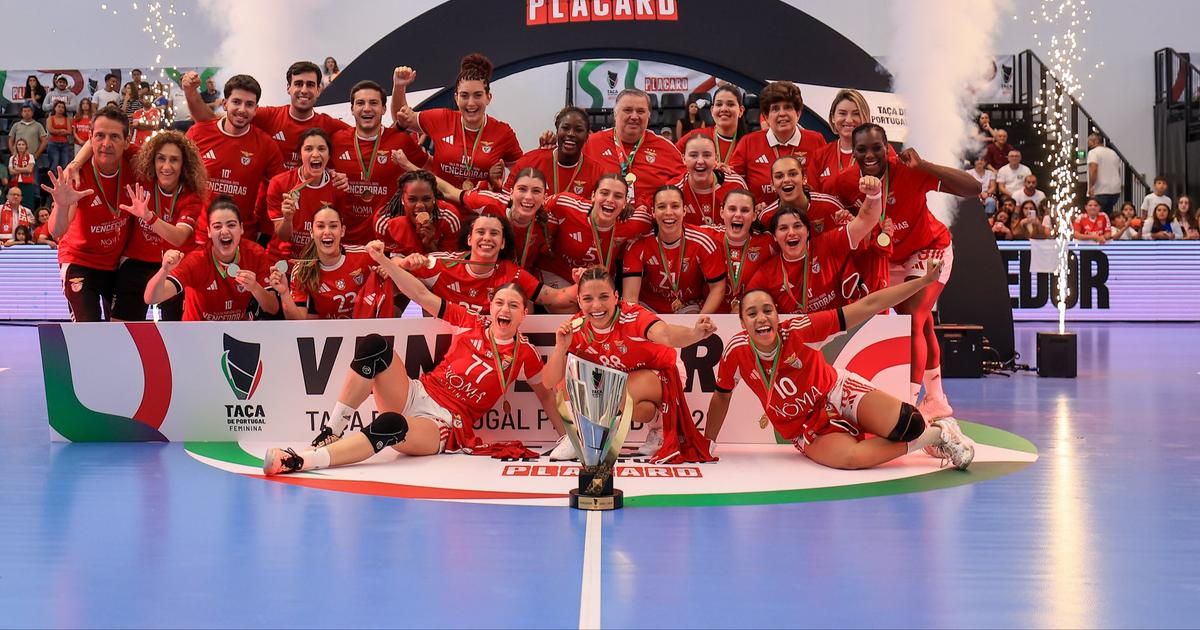 Benfica confirma triplete no andebol feminino