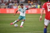 Bruno Fernandes soma 88 internacionalizações e já marcou 29 golos de quinas ao peito - Foto: Miguel Nunes