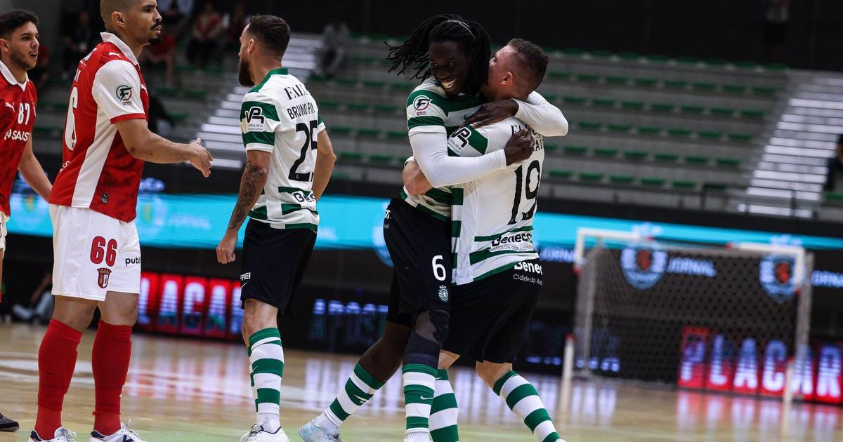 Sporting goleia SC Braga na 'negra' e marca encontro com Ben