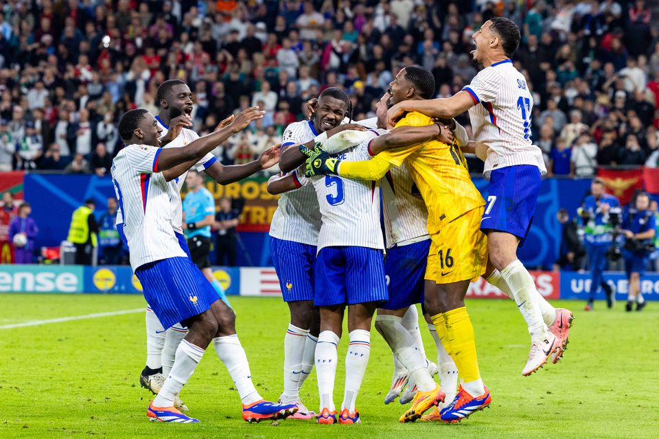 As reações dos jogadores franceses ao resultado das eleições