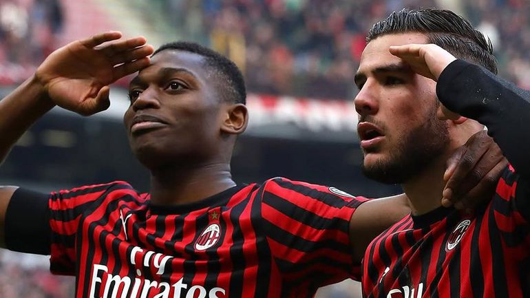 Rafael Leão despede-se do «irmão» Theo Hernández, que ruma ao Al-Hilal