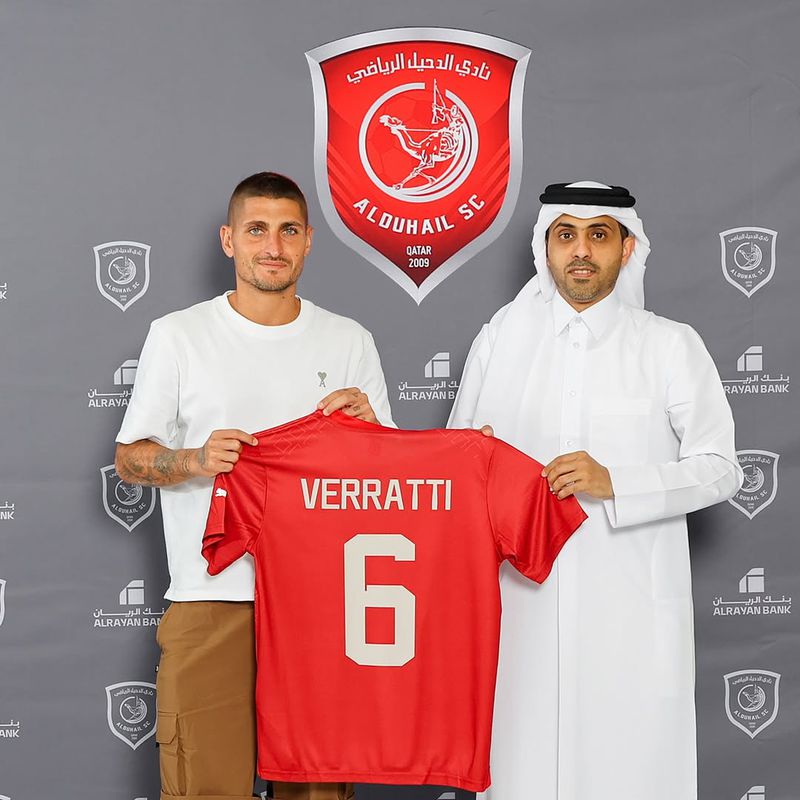 Mercado oficial: Marco Verratti troca Al Arabi por Al Duhail