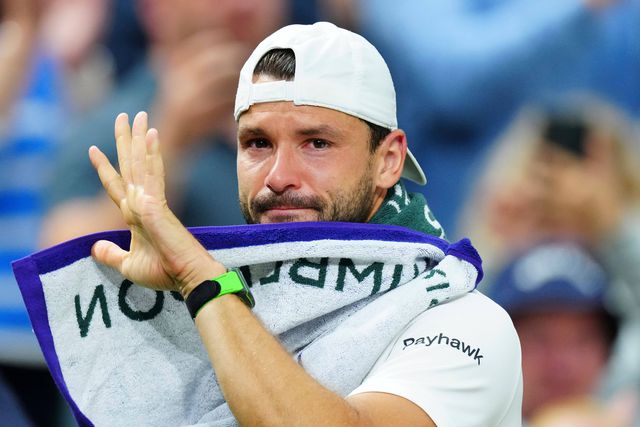 Dimitrov desiste quando esmagava Sinner em Wimbledon