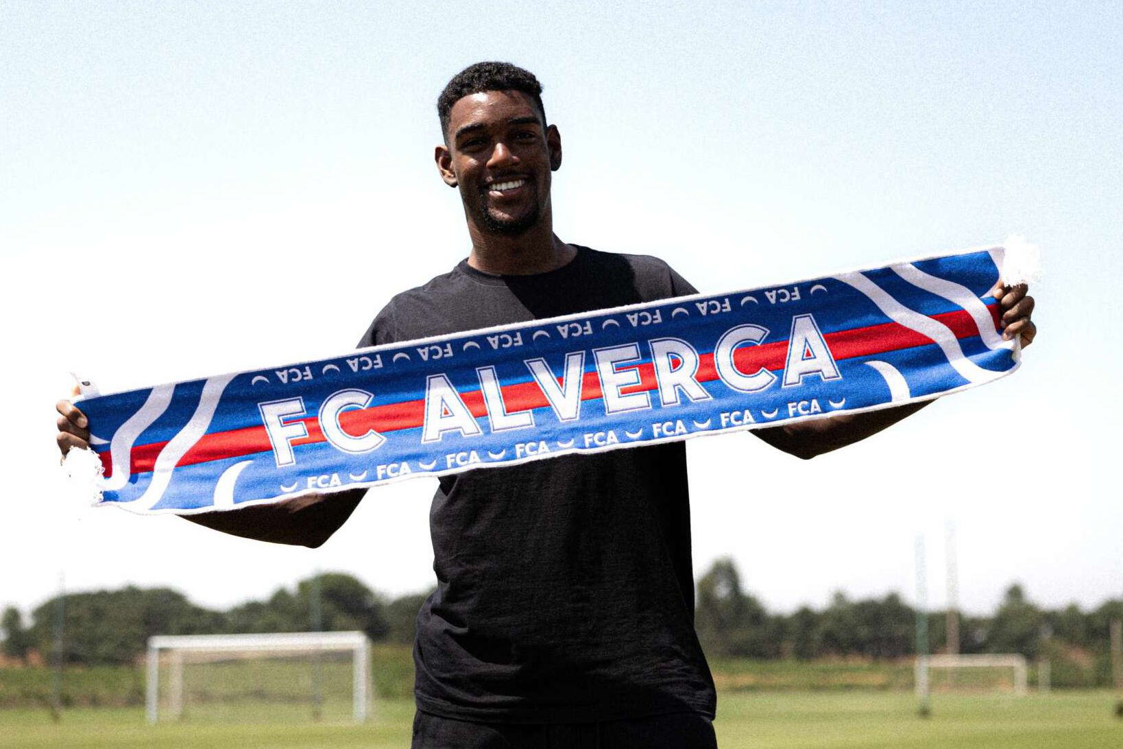 Felipe Lima aquando da apresentação pelos ribatejanos - 
Foto: FC Alverca