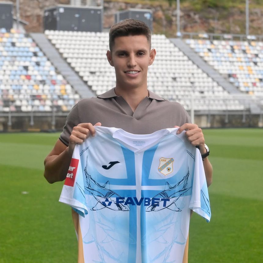 Tiago Dantas assinou até 2029 pelo Rijeka Foto: Instagram Rijeka