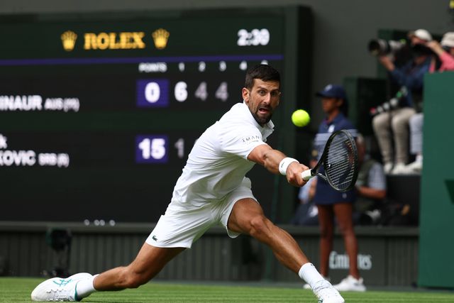 Djokovic mantém-se na luta pelo oitavo título em Wimbledon