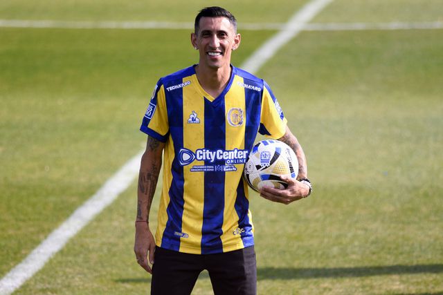 Di María apresentado no Rosario Central: «Vale mais do que tudo o que ganhei»