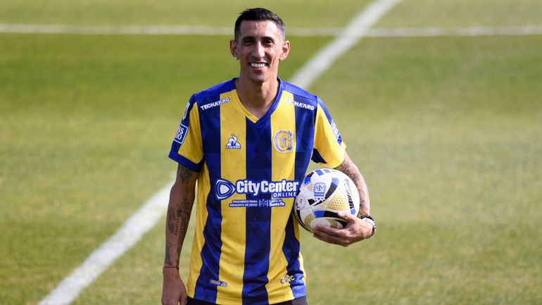 Di María apresentado no Rosario Central: «Vale mais do que tudo o que ganhei»