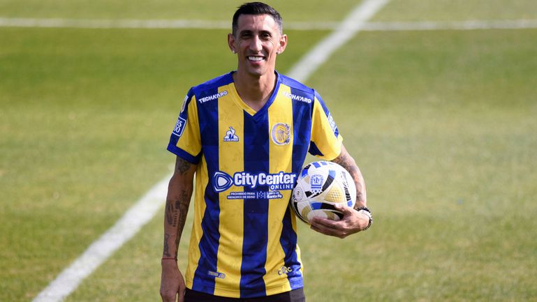 Di María apresentado no Rosario Central: «Vale mais do que tudo o que ganhei»