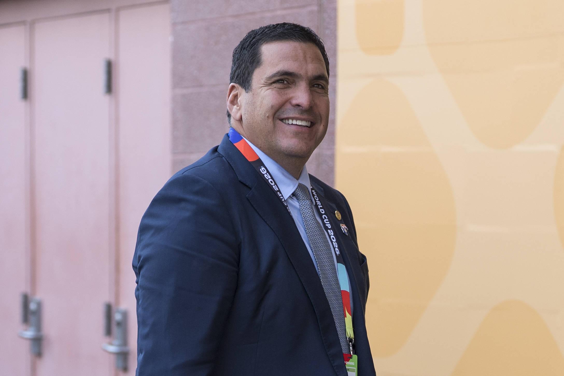 Robert Harrison, presidente da Federação Paraguaia de Futebol