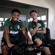 Luís Guilherme e Pedro Lima já mostram proximidade nos primeiros dias de trabalho - Foto: SPORTING CP
