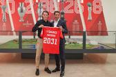 Kaminski e Rui Costa — SL Benfica