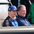Max Verstappen e o pai, Jos, no último Grande Prémio do Mónaco de F1. IMAGO