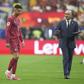 Ronaldo recusou ouvir Martínez em pleno relvado, à vista de todos, no jogo com a Espanha - Foto: IMAGO