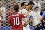 Rodri e Bernardo Silva fizeram as pazes no final do Portugal-Espanha (IMAGO)