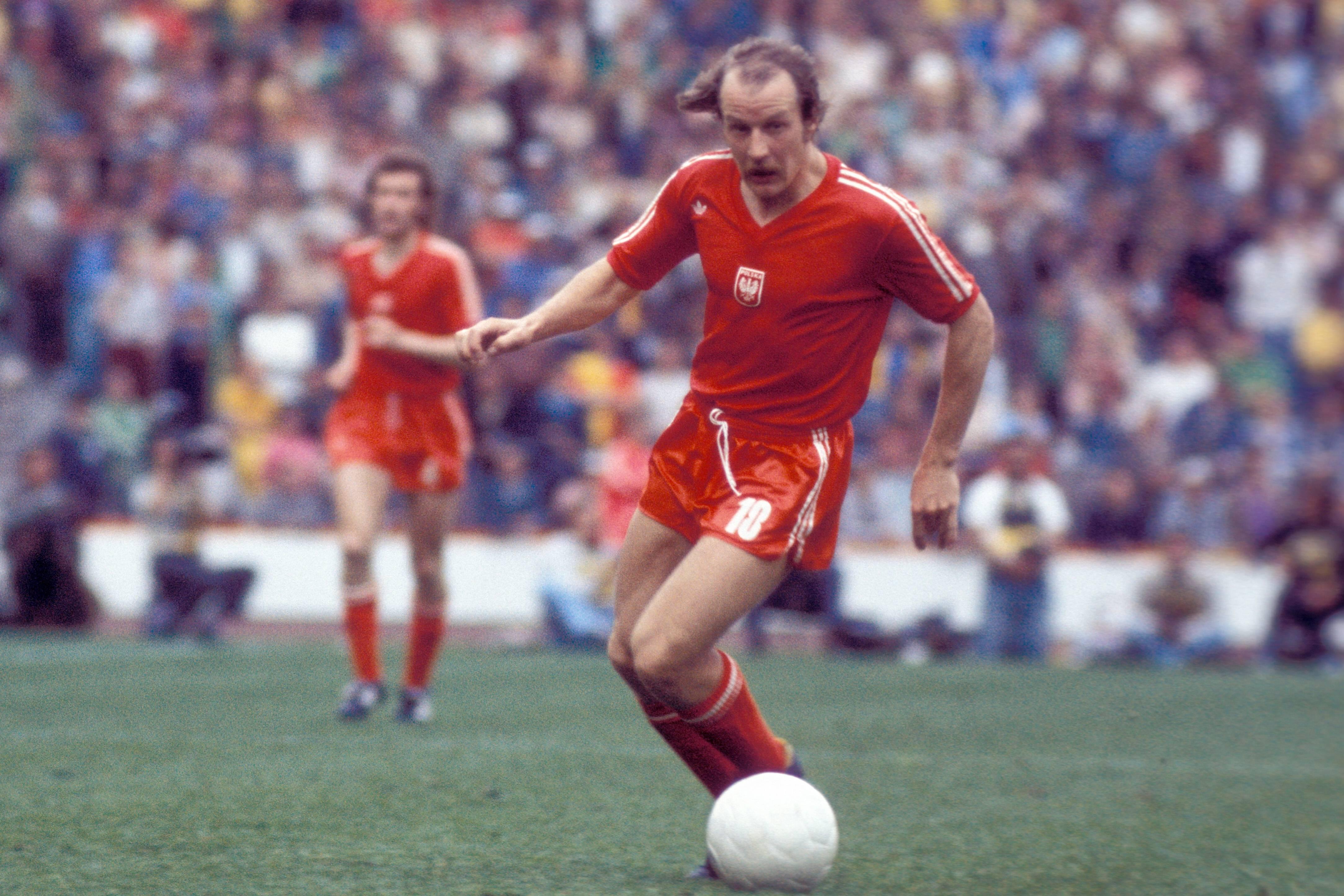 Robert Gadocha, Polónia (1974): cinco assistências em sete jogos