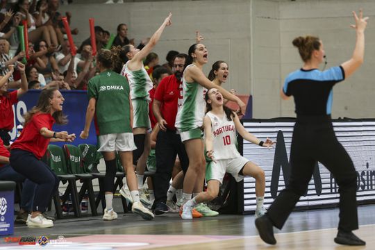 Vídeo: a festa incrível da seleção sub 18 após apuramento para o Mundial