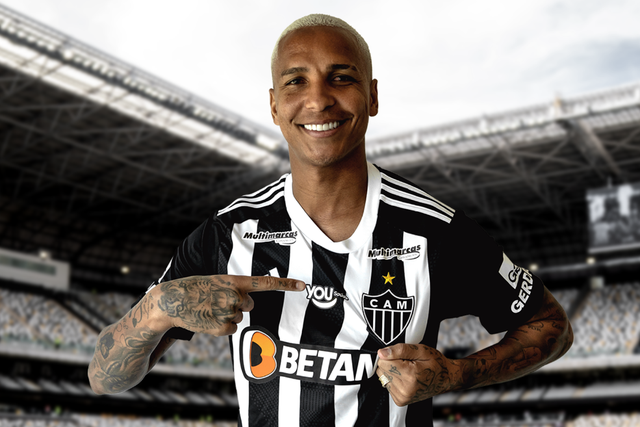 OFICIAL: ex-Benfica no Atlético Mineiro para render Hulk