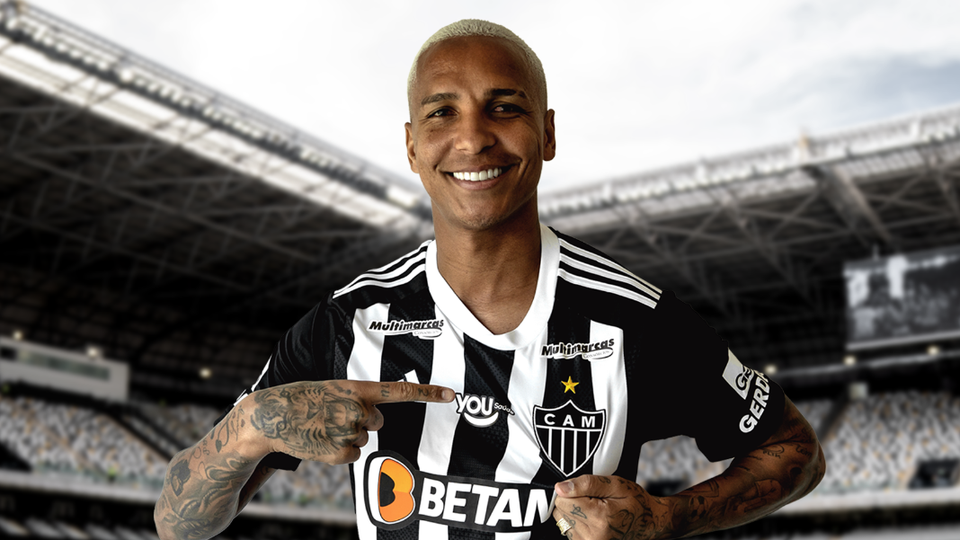 OFICIAL: ex-Benfica no Atlético Mineiro para render Hulk