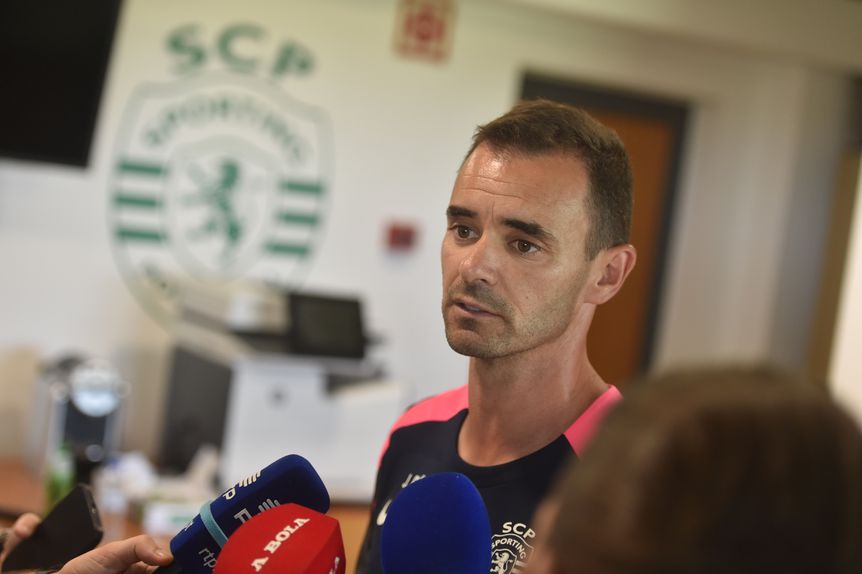 João Gião assumiu o Sporting B em março deste ano - Foto: Miguel Nunes