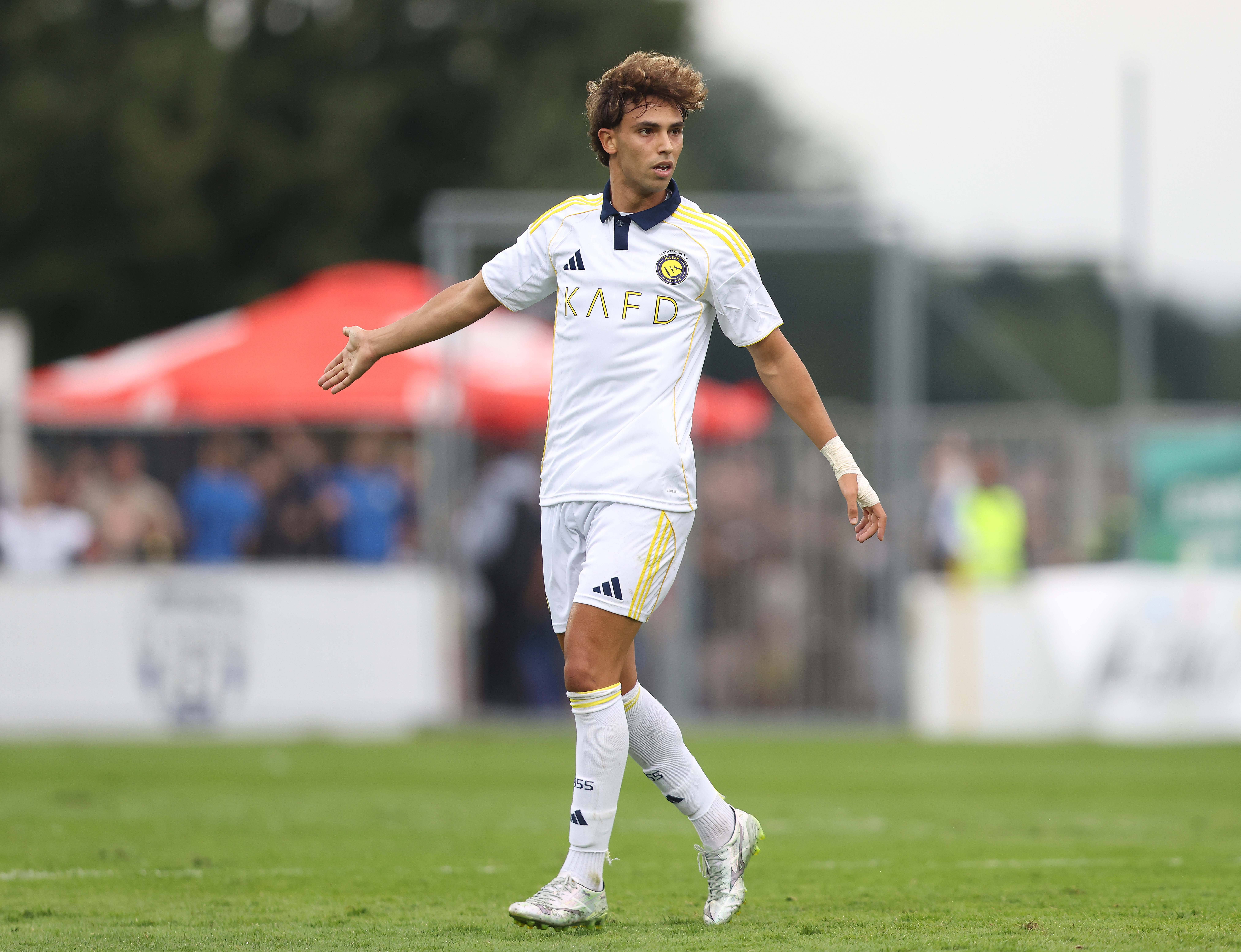 João Félix assistiu Simakan para o primeiro golo dos sauditas frente ao Rio Ave
