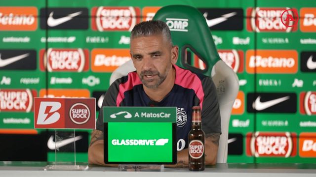 Rui Borges e a 'fome' da equipa