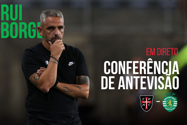 DIRETO: acompanhe a conferência de imprensa de Rui Borges