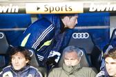 José Mourinho com Rui Faria e Ronaldo no Real Madrid