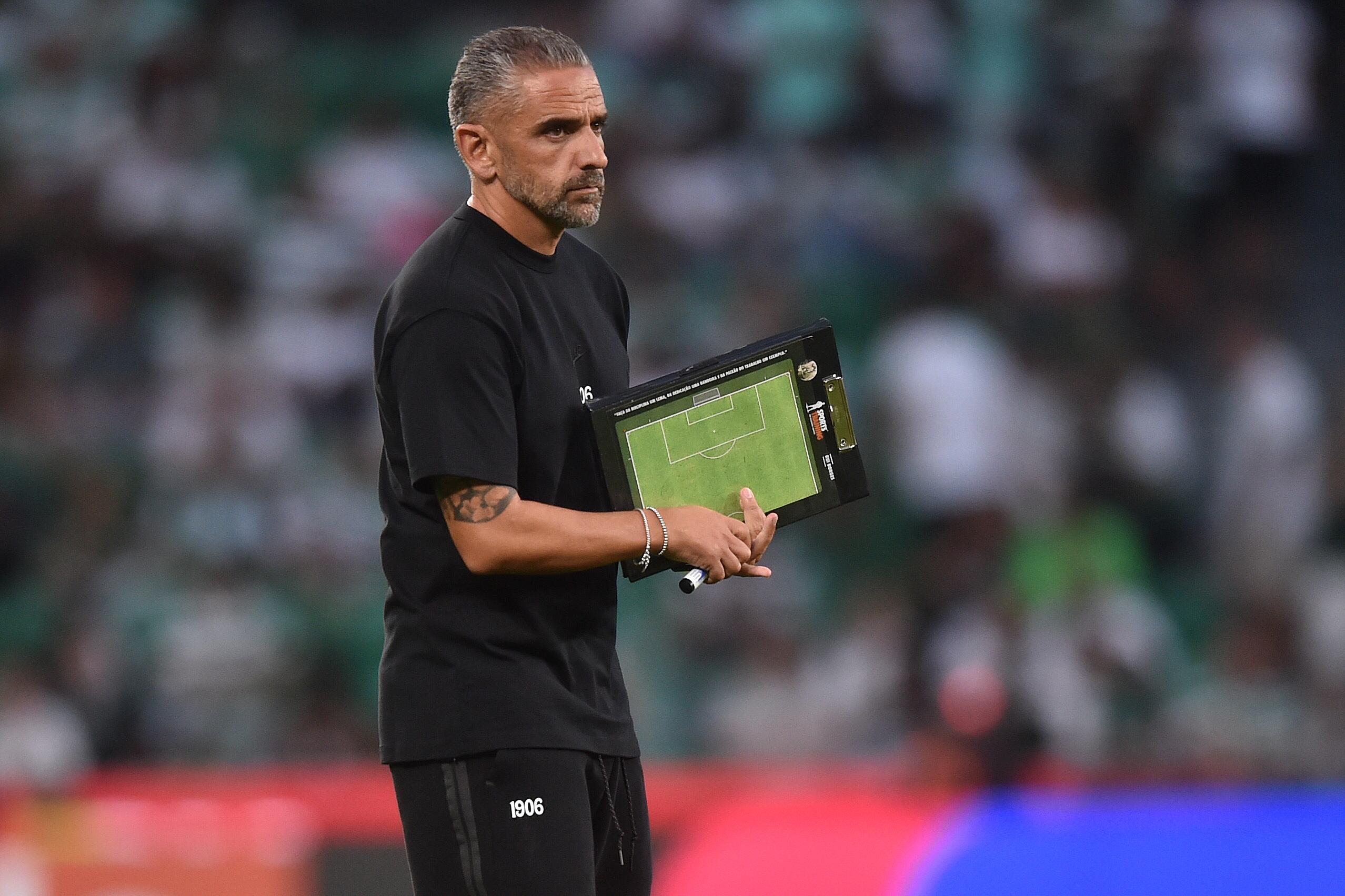 Rui Borges, treinador do Sporting - Foto: Miguel Nunes