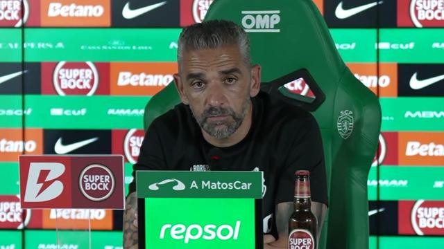 «Sporting da época passada era a imagem de Rui Borges»