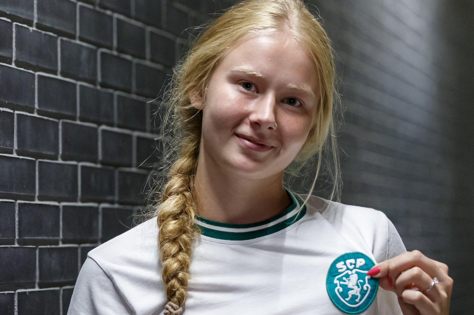 Liina Raty é a mais recente contratação do voleibol leonino. Sporting
