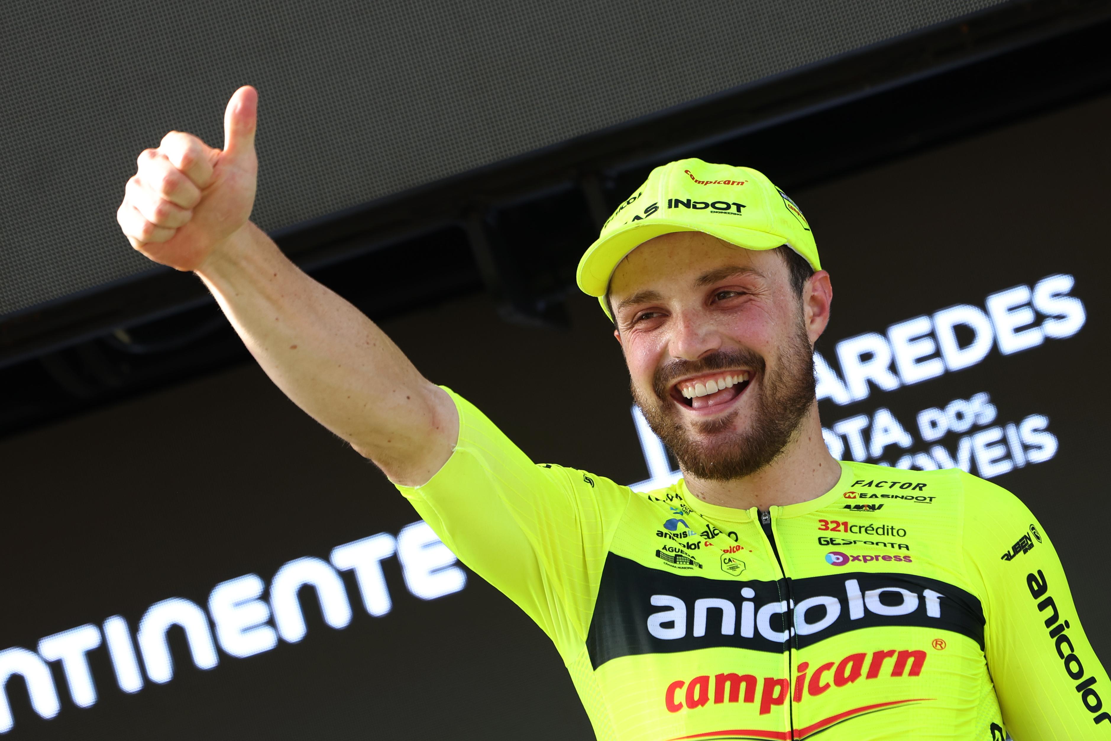 Santiago Mesa venceu pela primeira vez uma corrida internacional - Foto: Nuno Veiga/LUSA