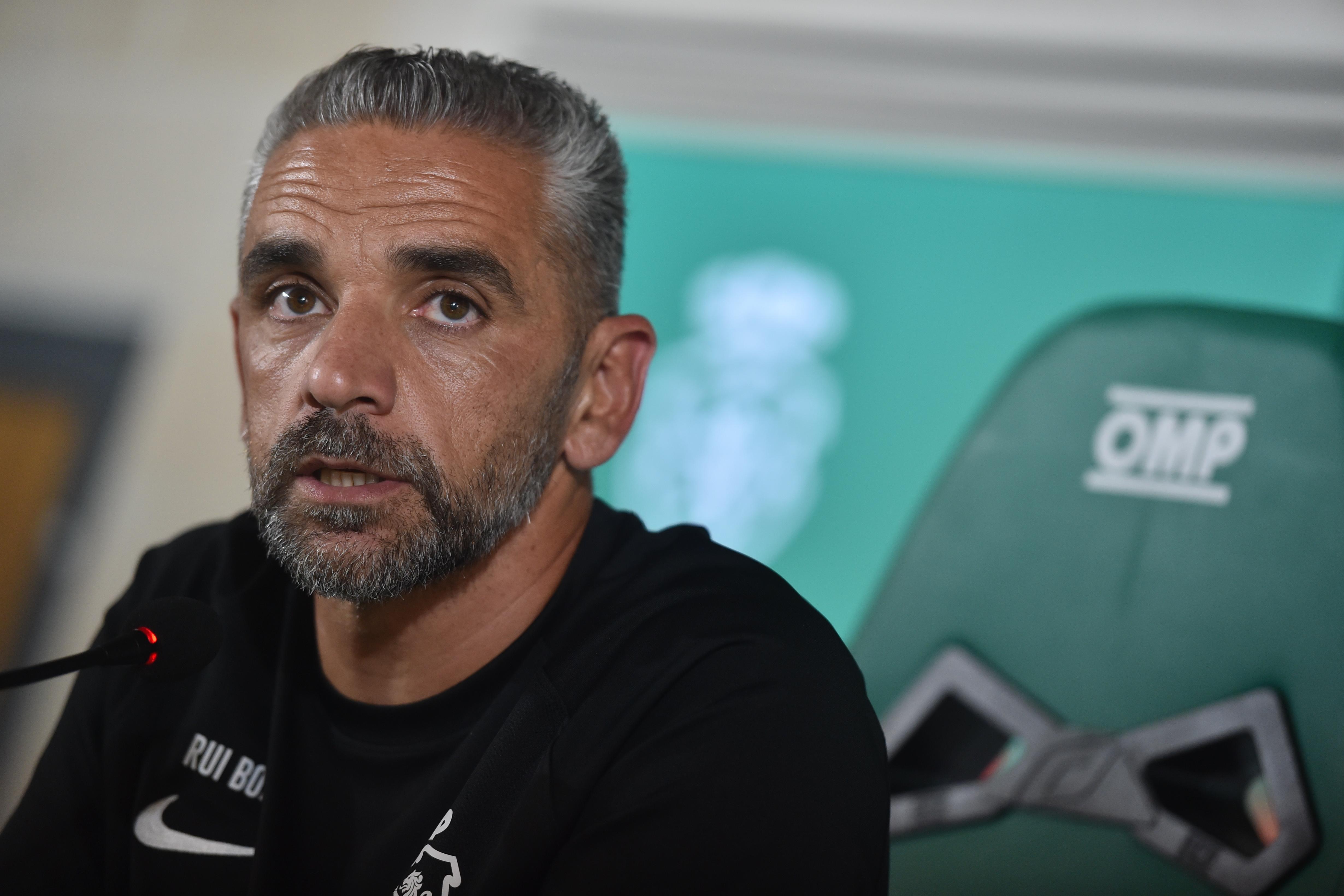 Rui Borges, treinador do Sporting - Foto: Miguel Nunes
