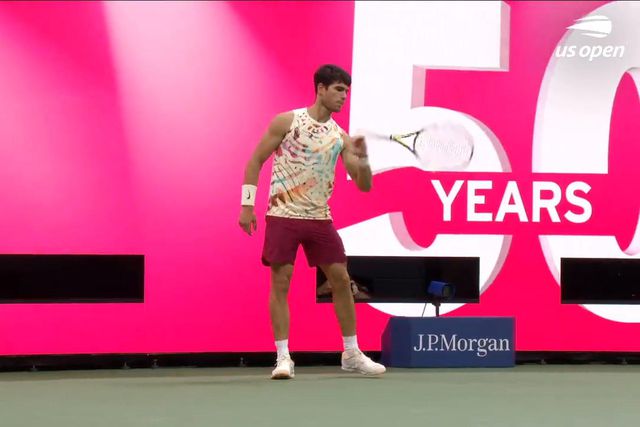 Carlitos Alcaraz, o malabarista