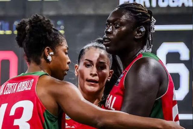 Portugal alcança meias-finais do Europeu feminino 3x3 pela primeira vez