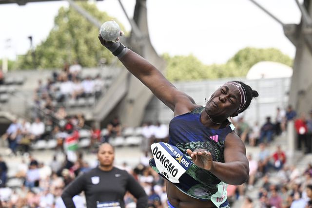 Auriol Dongmo quarta classificada em Bruxelas