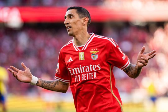 Di María marca golaço e deixa mensagem aos adeptos do Benfica (vídeo)