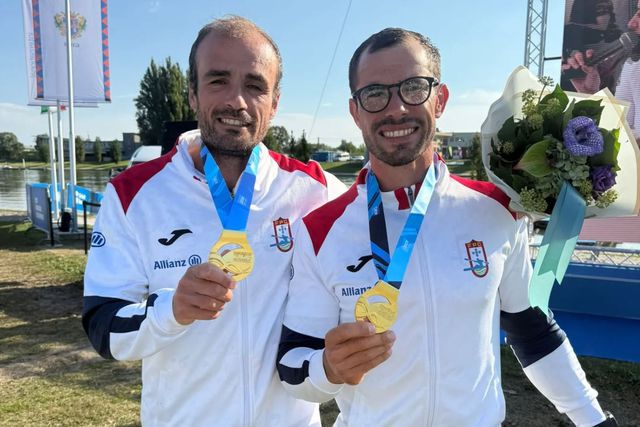 José Ramalho e Fernando Pimenta (FP Canoagem)