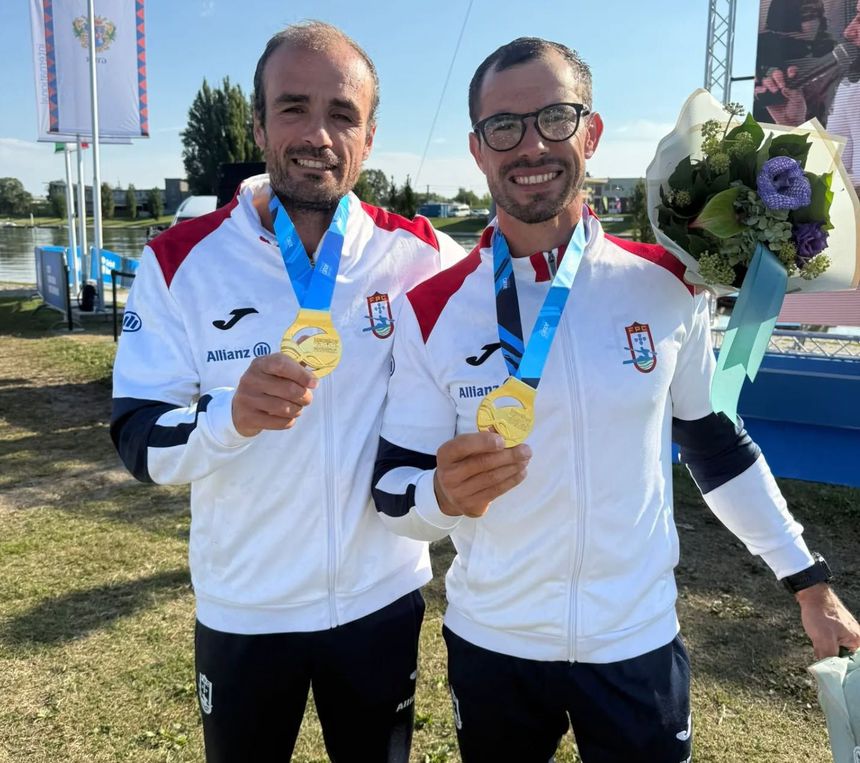 José Ramalho e Fernando Pimenta (FP Canoagem)
