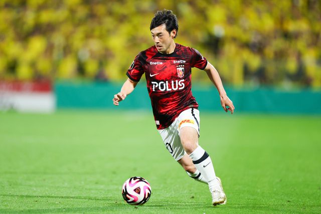 Shoya Nakajima com a camisola do Urawa Reds (IMAGO)
