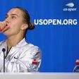 Sabalenka venceu US Open e conferência de imprensa foi uma festa