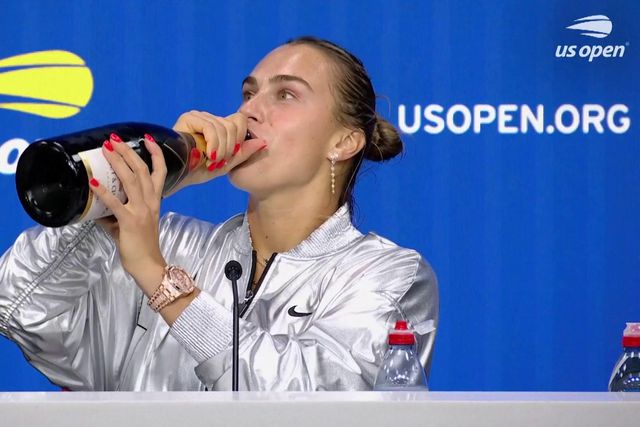 Sabalenka venceu US Open e conferência de imprensa foi uma festa