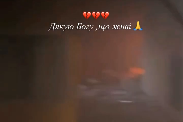 Vídeos mostram casa de jogador do Benfica atingida em bombardeamento russo