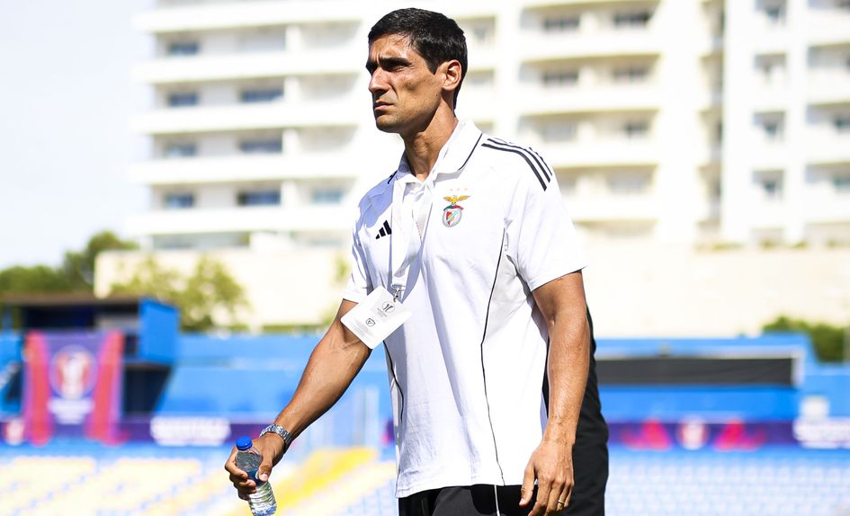 Ivan Baptista é o treinador do Benfica - Foto: FPF