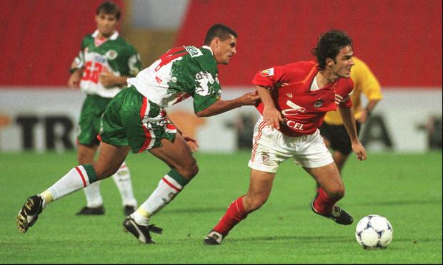 Hugo Leal como jogador do Benfica (foto: A BOLA)