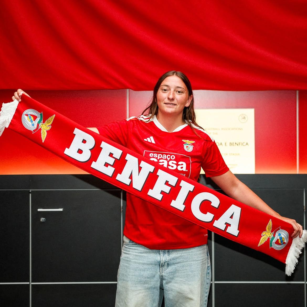 Diana Costa, 20 anos, média do Benfica